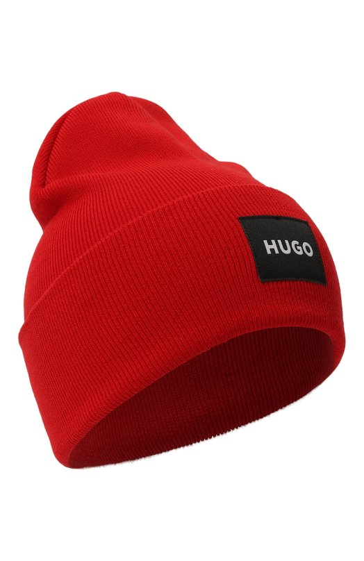 Где купить Хлопковая шапка HUGO Hugo Hugo Boss 