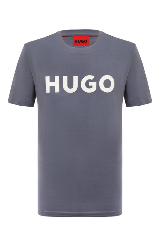 Где купить Хлопковая футболка HUGO Hugo Hugo Boss 