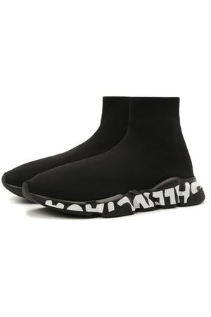 Текстильные кроссовки Speed Balenciaga