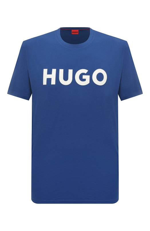 Где купить Хлопковая футболка HUGO Hugo Hugo Boss 