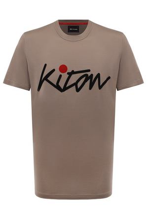 Хлопковая футболка Kiton