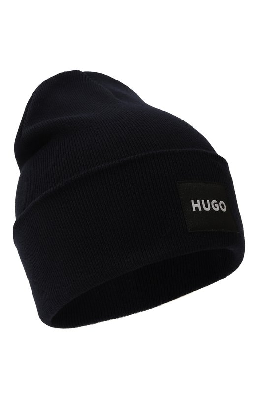 Где купить Хлопковая шапка HUGO Hugo Hugo Boss 