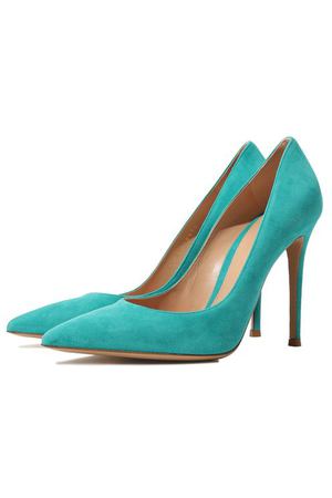 Замшевые туфли Gianvito 105 Gianvito Rossi