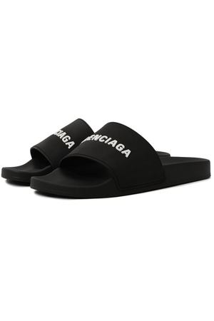 Резиновые шлепанцы Pool Balenciaga