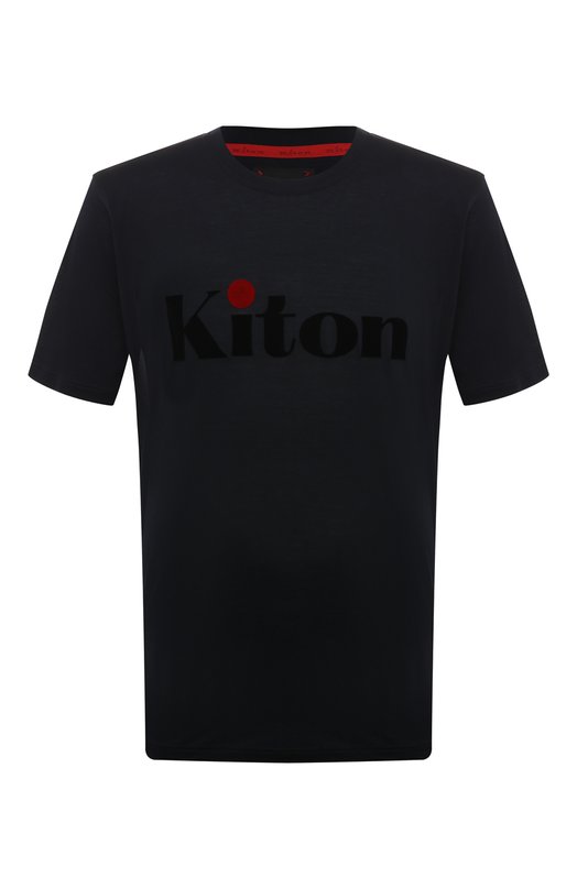 Где купить Хлопковая футболка Kiton Kiton 