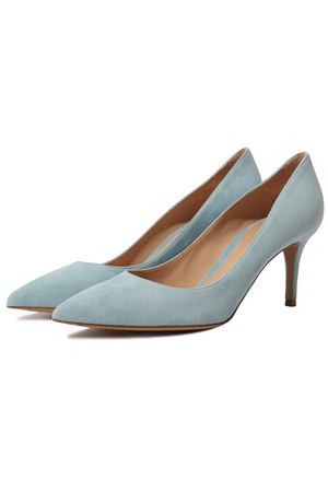 Замшевые туфли Gianvito 70 Gianvito Rossi