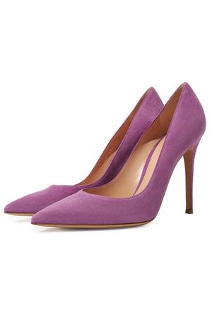 Замшевые туфли Gianvito 105 Gianvito Rossi