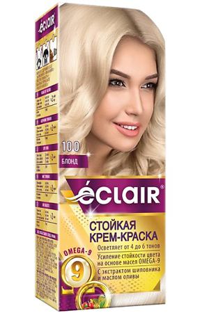 ECLAIR Стойкая крем-краска  для волос с маслами OMEGA 9