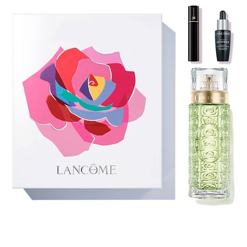 Где купить LANCOME Набор O De Lancome: Туалетная вода+ Сыворотка для лица + Тушь для ресниц 1.0 Lancome 