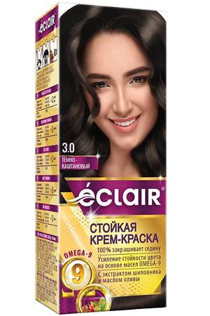 ECLAIR Стойкая крем-краска  для волос с маслами OMEGA 9