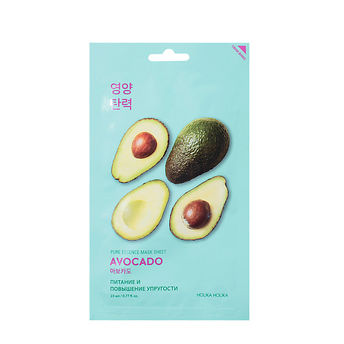 Где купить HOLIKA HOLIKA Тканевая маска для лица Pure Essence Mask Sheet Avocado Holika Holika 