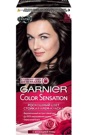 GARNIER Стойкая крем-краска для волос "Оникс" Color Sensation