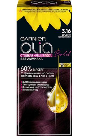 GARNIER Стойкая крем-краска для волос с цветочными маслами, без аммиака Olia