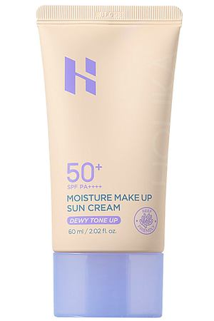 HOLIKA HOLIKA Солнцезащитный крем с тонирующим эффектом для лица Moisture Make Up Sun Cream Dewy Tone Up SPF 50+ PA++++