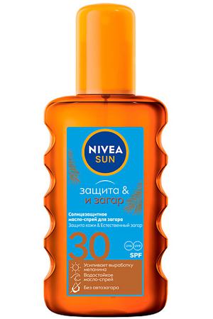 NIVEA SUN Солнцезащитное масло-спрей для загара "Защита и загар" SPF 30