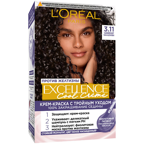 Где купить L'ORÉAL PARIS Стойкая крем-краска для волос Excellence Cool Creme L'Oreal Paris 