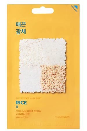 HOLIKA HOLIKA Тканевая маска для лица Pure Essence Mask Sheet Rice