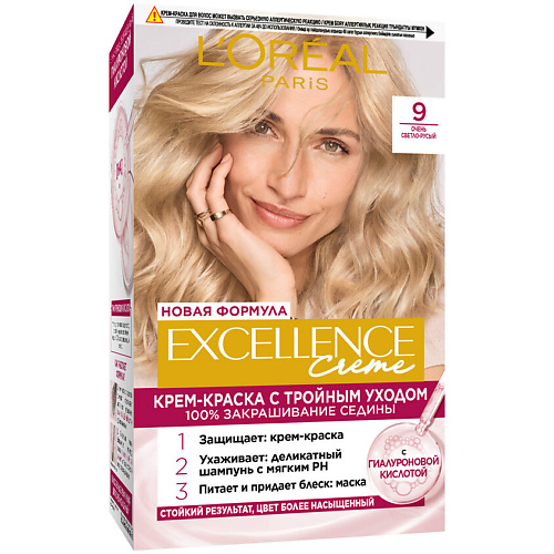 Где купить L'ORÉAL PARIS Стойкая крем-краска для волос Excellence Crème L'Oreal Paris 