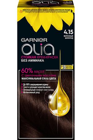 GARNIER Стойкая крем-краска для волос с цветочными маслами, без аммиака Olia