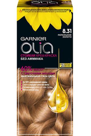 GARNIER Стойкая крем-краска для волос с цветочными маслами, без аммиака Olia