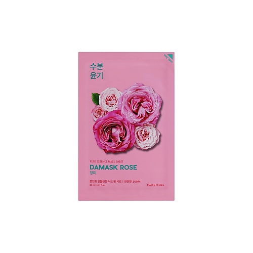 Где купить HOLIKA HOLIKA Маска для лица тканевая увлажняющая Pure Essence Mask Sheet Damask Rose Holika Holika 