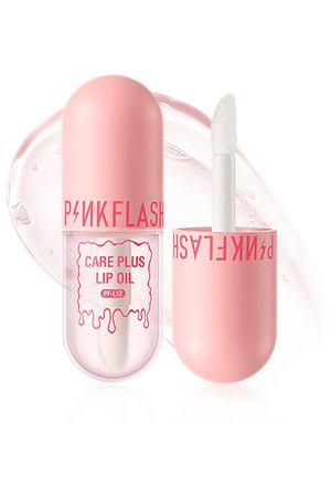 PINK FLASH Ухаживающее масло для губ "Care plus"