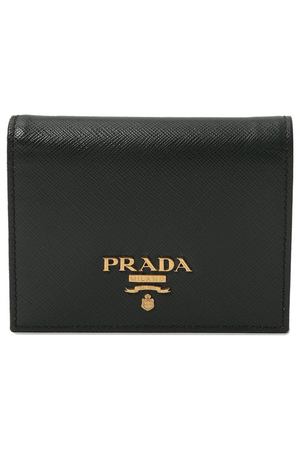 Кожаное портмоне Prada