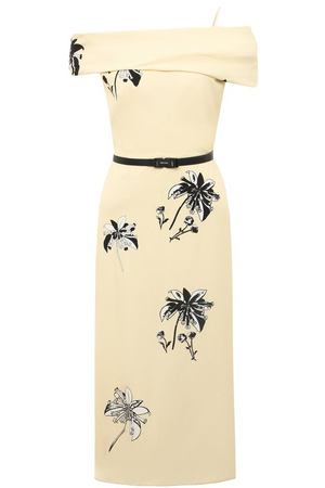 Платье из вискозы Prada