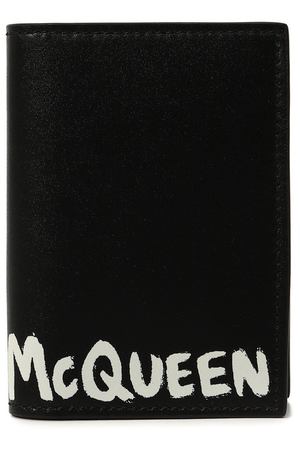 Кожаное портмоне Alexander McQueen