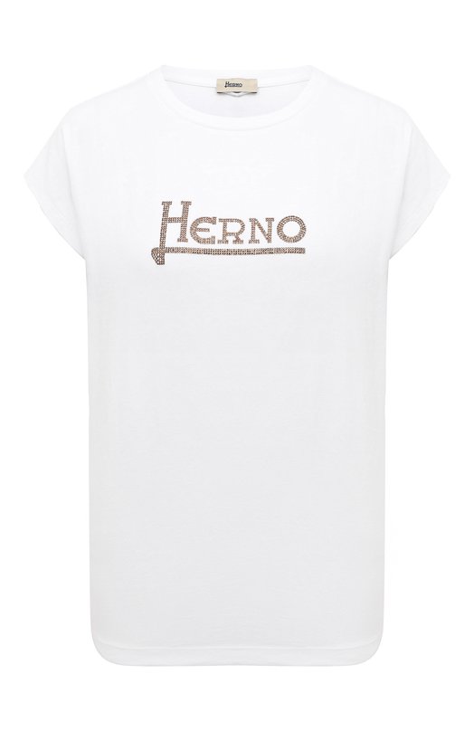 Где купить Хлопковая футболка Herno Herno 