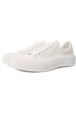 Текстильные кеды Deck Plimsoll Alexander McQueen