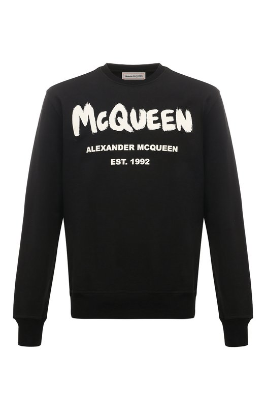 Где купить Хлопковый свитшот Alexander McQueen Alexander McQueen 