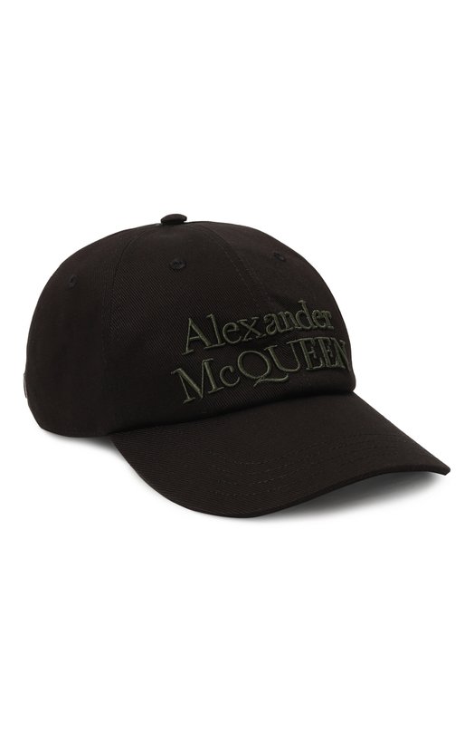 Где купить Хлопковая бейсболка Alexander McQueen Alexander McQueen 