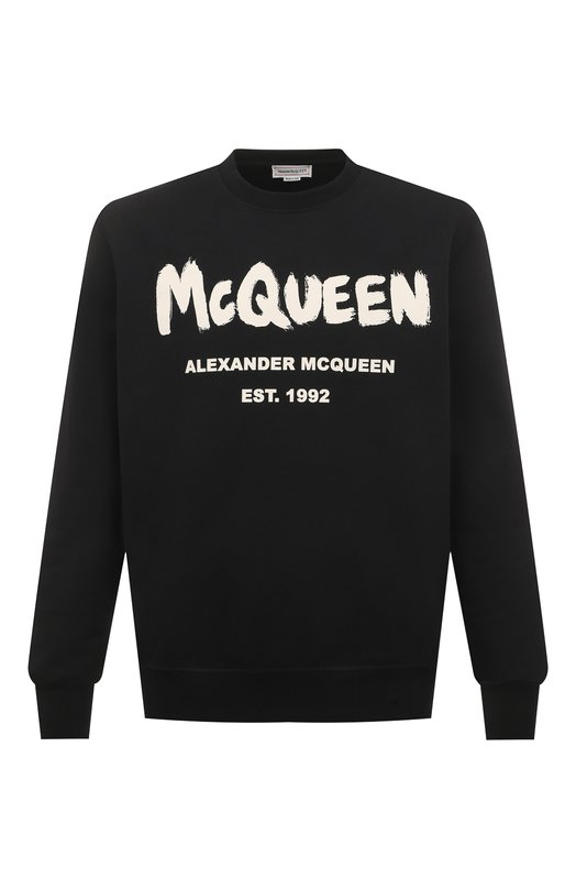 Где купить Хлопковый свитшот Alexander McQueen Alexander McQueen 