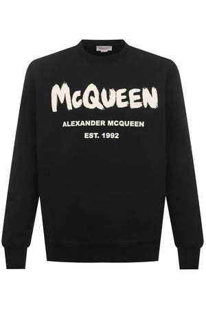 Хлопковый свитшот Alexander McQueen