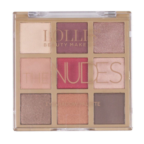 Где купить LOLLIS Тени для век The Nudes Eyeshadow Palette LOLLIS 