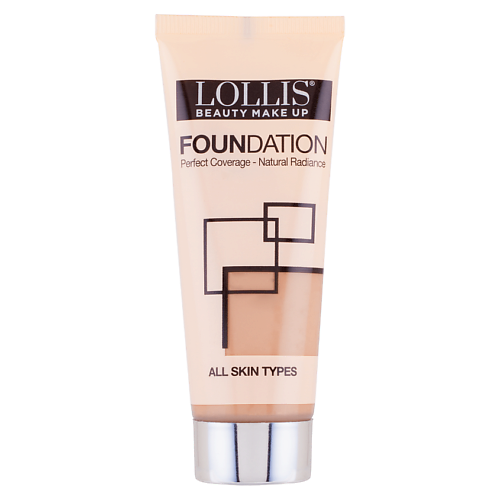 Где купить LOLLIS Тональный крем для лица Foundation Perfect Coverage LOLLIS 