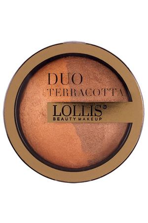 LOLLIS Румяна для лица Duo Terracotta