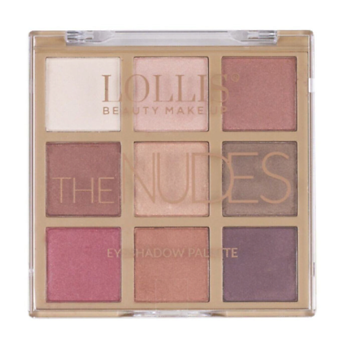 Где купить LOLLIS Тени для век The Nudes Eyeshadow Palette LOLLIS 