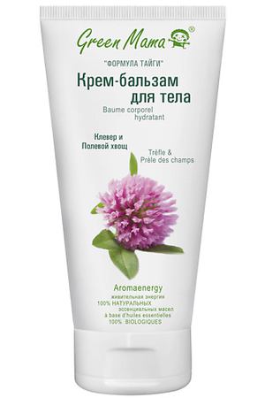 GREEN MAMA Крем-бальзам для тела Клевер и полевой хвощ Aromaenergy Baume Corporel Hydratant