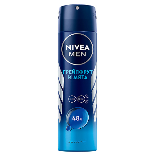 Где купить NIVEA Дезодорант-антиперспирант "Грейпфрут и мята" Men Nivea 