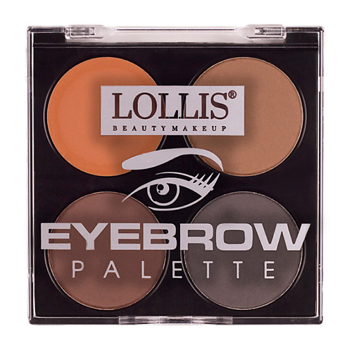 Где купить LOLLIS Тени для бровей Eyebrow Palette LOLLIS 