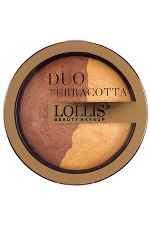 LOLLIS Румяна для лица Duo Terracotta