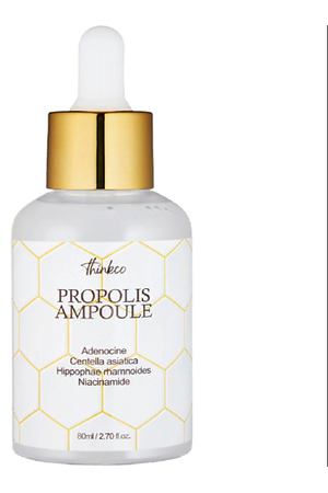 THINKCO Сыворотка омолаживающая, с прополисом Real Propolis Ampoule 80.0