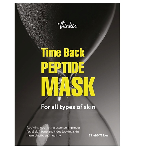 Где купить THINKCO Маска-салфетка для лица с пептидами,TIME BACK PEPTIDE MASK 23.0 Thinkco 