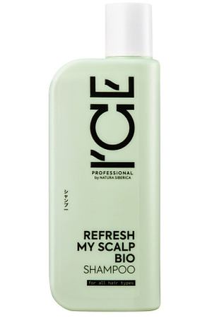 ICE BY NATURA SIBERICA Детокс - шампунь для всех типов волос Refresh My Scalp Bio Shampoo