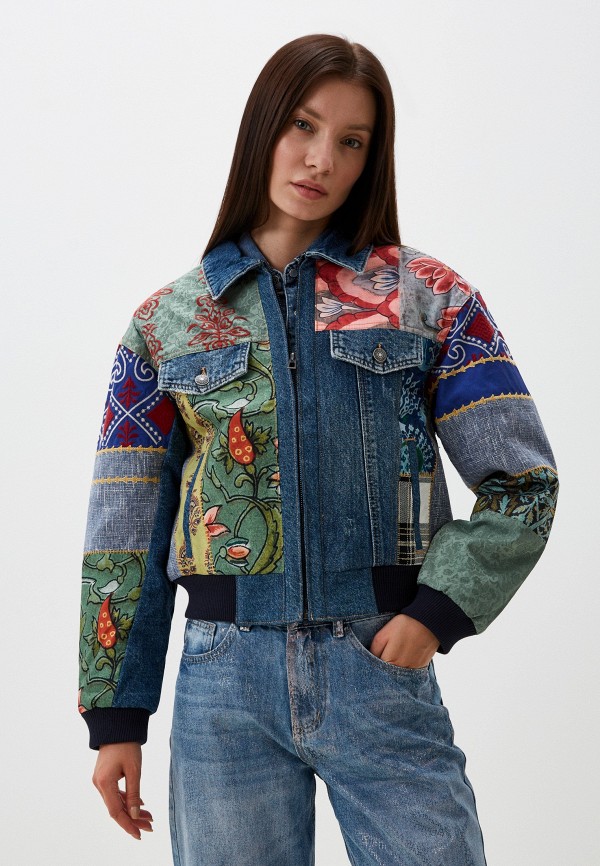 Где купить Куртка джинсовая Desigual Desigual 