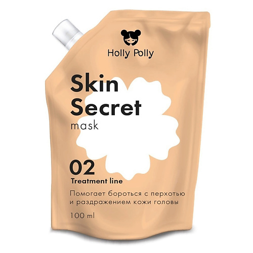 Где купить HOLLY POLLY Маска для кожи головы успокаивающая Skin Secret 100 Holly Polly 