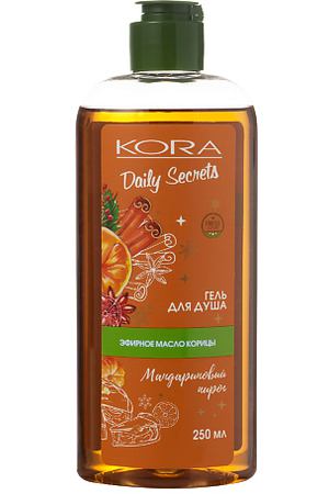 KORA Daily Secrets Гель для душа Мандариновый пирог 250.0