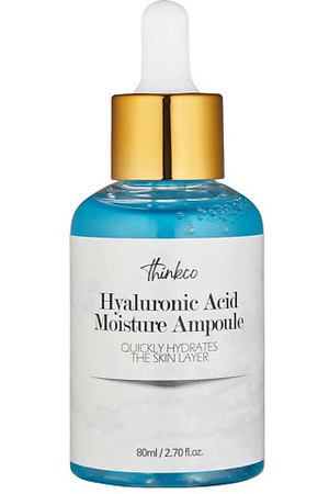 THINKCO Сыворотка увлажняющая, с гиалуроновой кислотой, HYALURONIC ACID MOISTURE AMPOULE 80.0